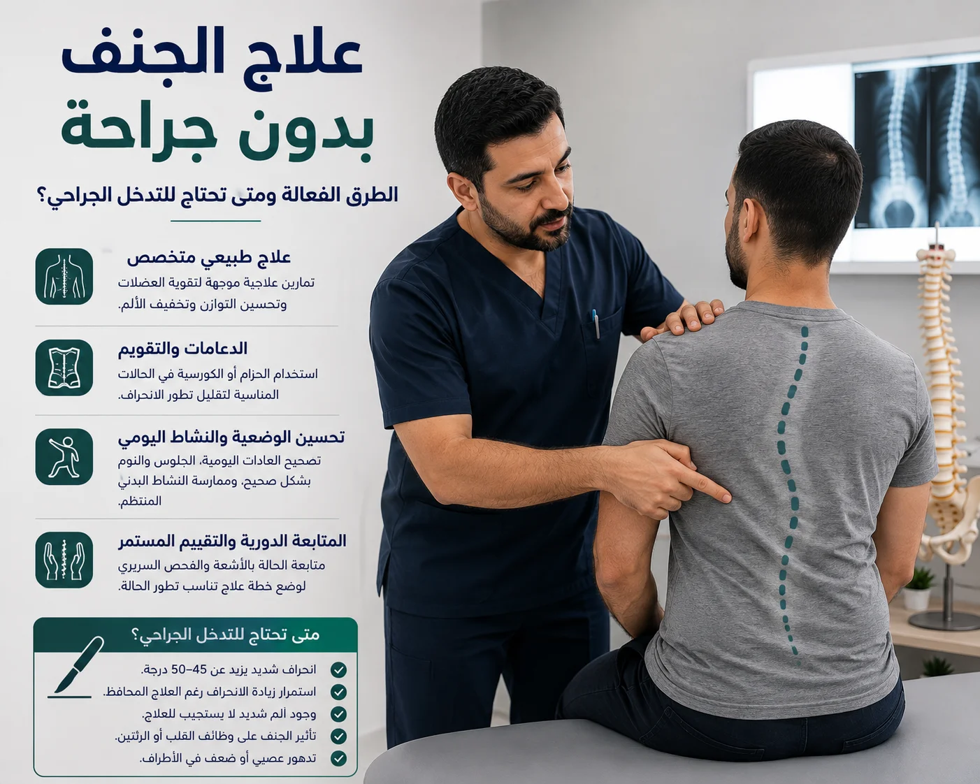 Scoliosis Treatment Without Surgery: Effective Methods and When Is Surgery Needed?