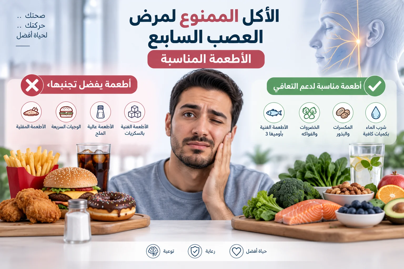 Foods to Avoid with Bell&rsquo;s Palsy | Recommended Foods