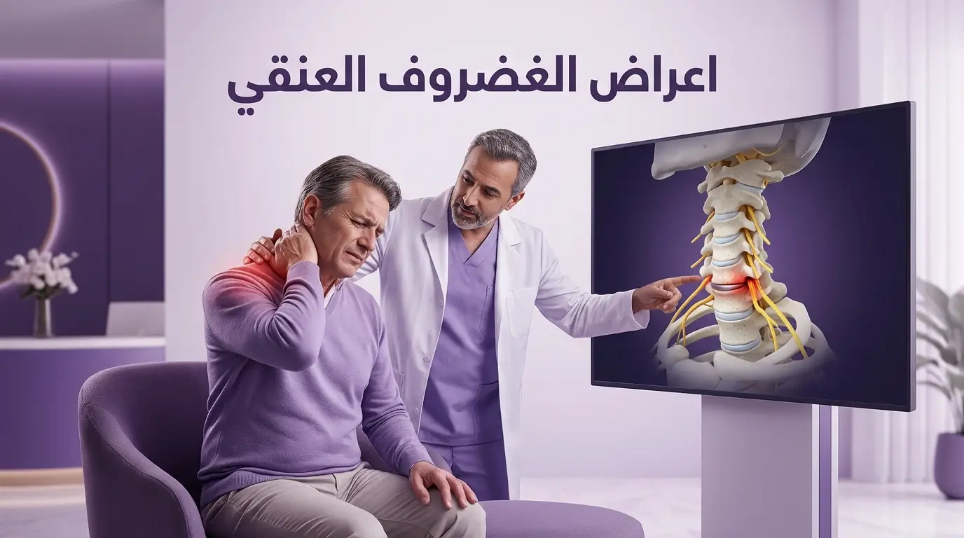 اعراض الغضروف العنقى الدليل الشامل للأعراض وأسبابها وطرق العلاج