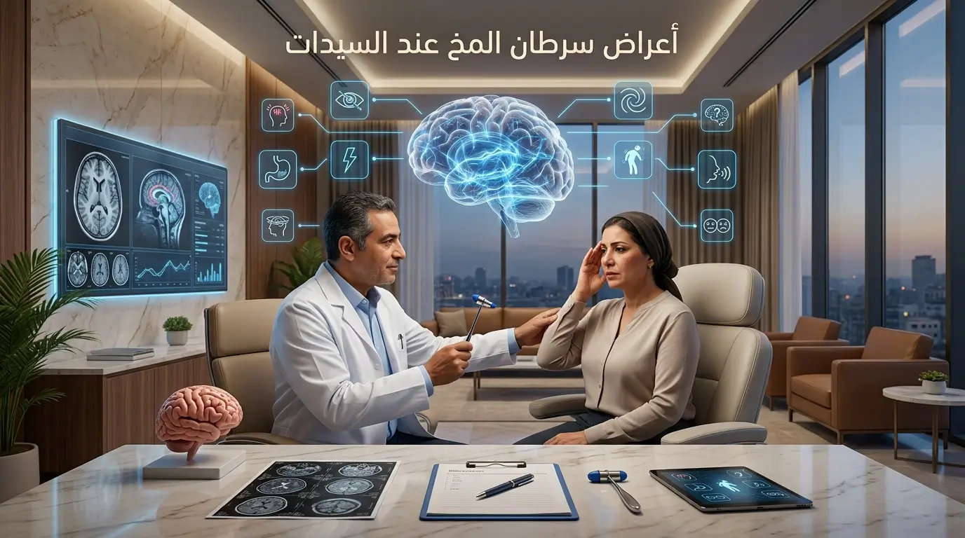 أعراض سرطان المخ عند السيدات العلامات المبكرة التي لا يجب تجاهلها